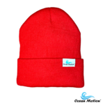 Red Satin-Lined Beanie - Ocean Motion™